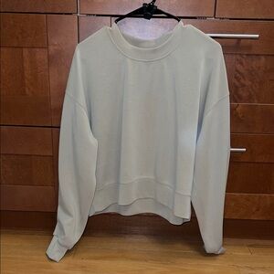 Lululemon Tan Softstream Crewneck